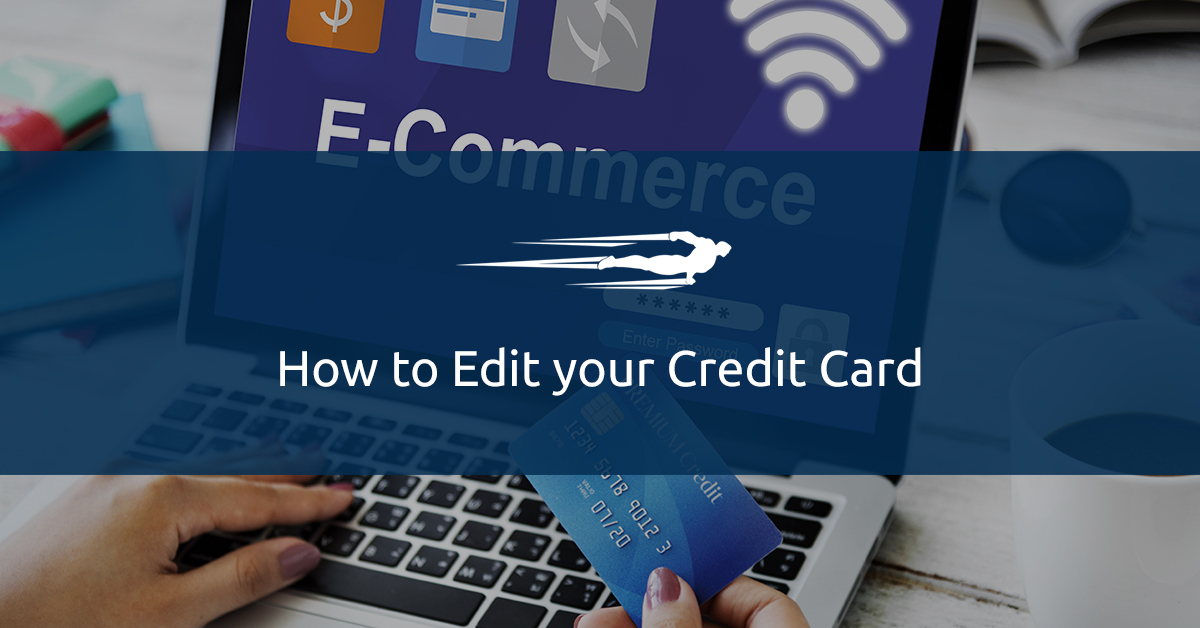 edit your credit card in local service hero