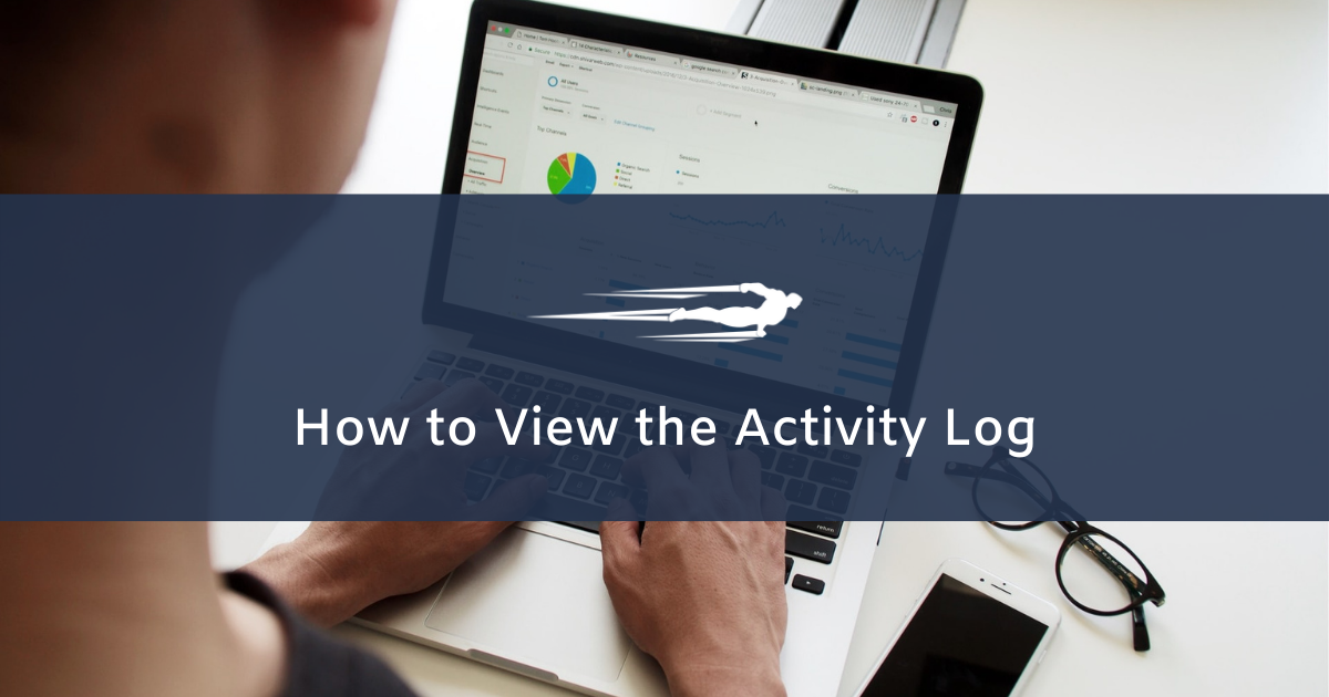 view the activity log in local service hero