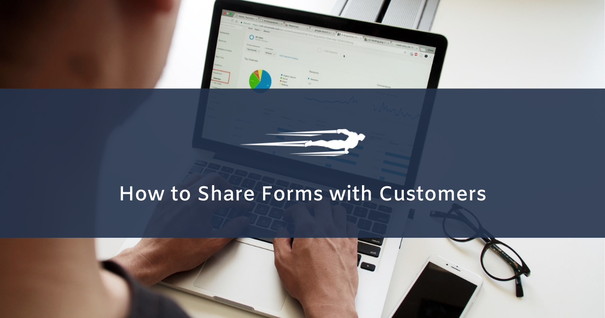 share local service hero forms with customers