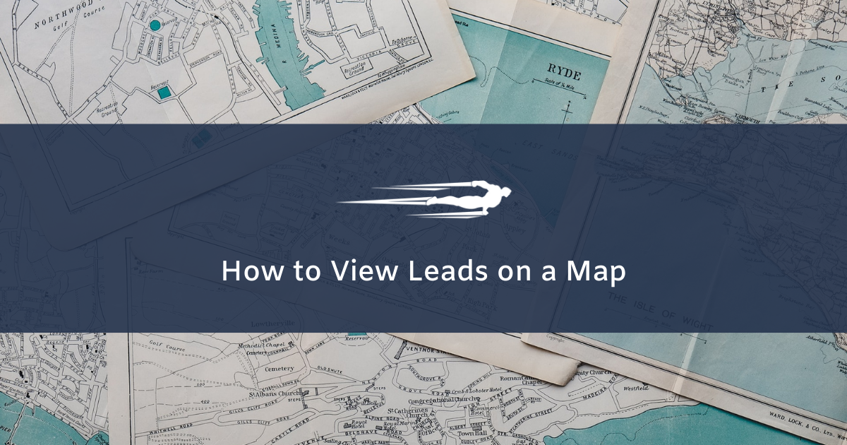 view leads on a map in local service hero